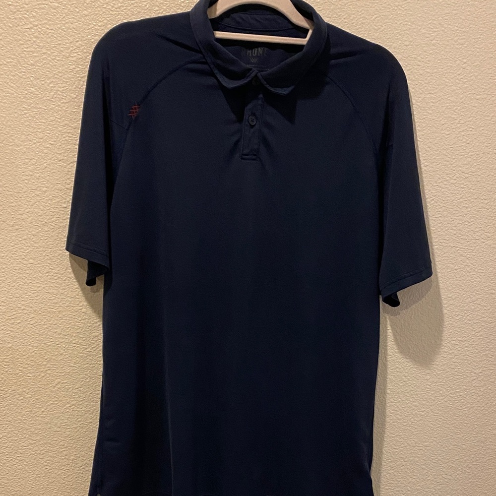 Rhone navy polo shirt size large men’s